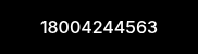 18004244563